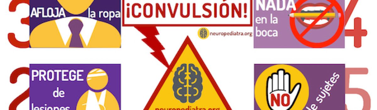 ¿Sabes qué hacer en una convulsión?