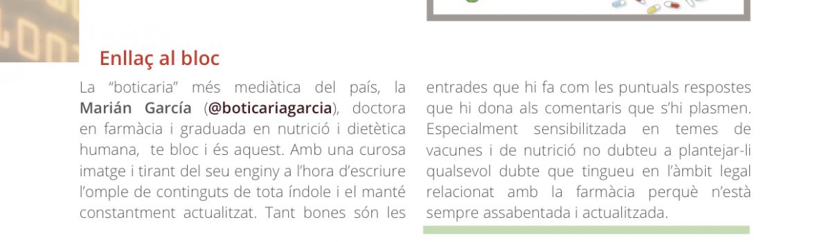 ¡Salimos en Vincles! – abril 2016