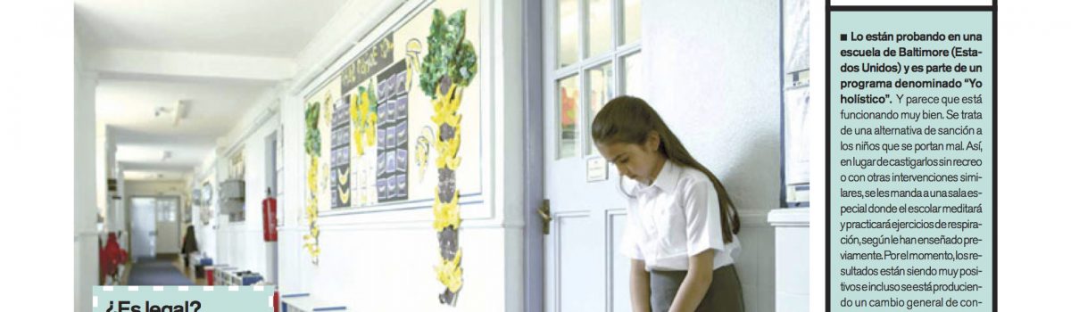 Castigar sin recreo – Padres y Colegios octubre 2016