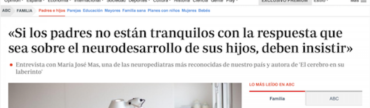 Entrevista en ABC – 8.4.2021